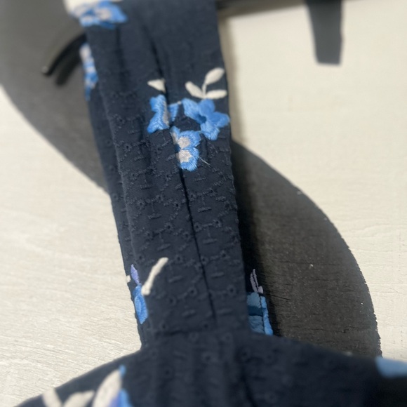 ANTONIO MELANI Blue and White Floral Dress - Picture 8 of 12